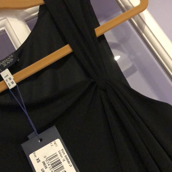 Armani black mini dress - Picture 3 of 5